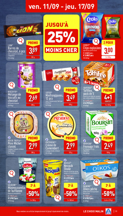 Aldi Dépliant 07.09.2026