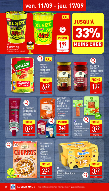 Aldi Dépliant 07.09.2026