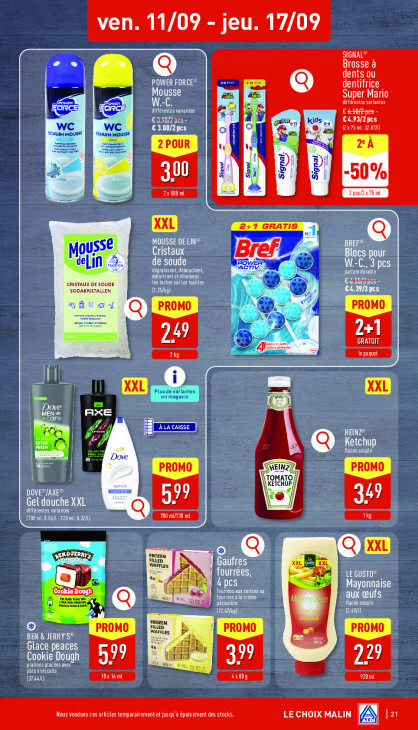 Aldi Dépliant 07.09.2026