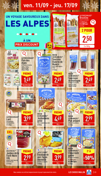 Aldi Dépliant 07.09.2026