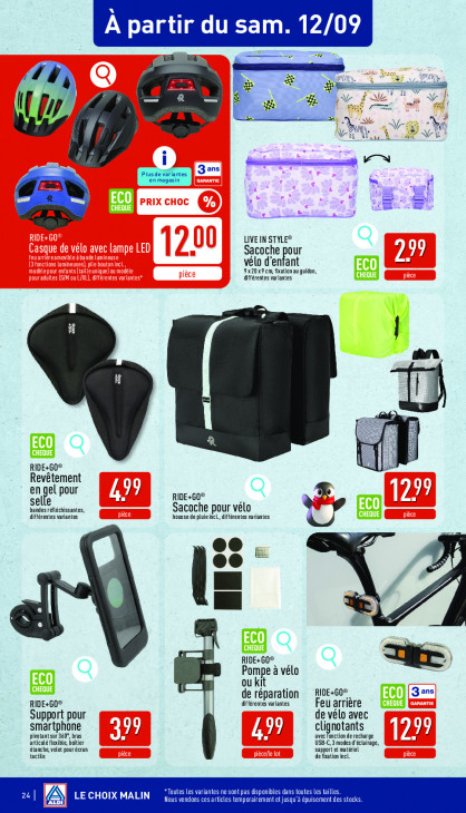 Aldi Dépliant 07.09.2026