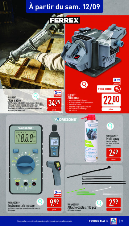 Aldi Dépliant 07.09.2026