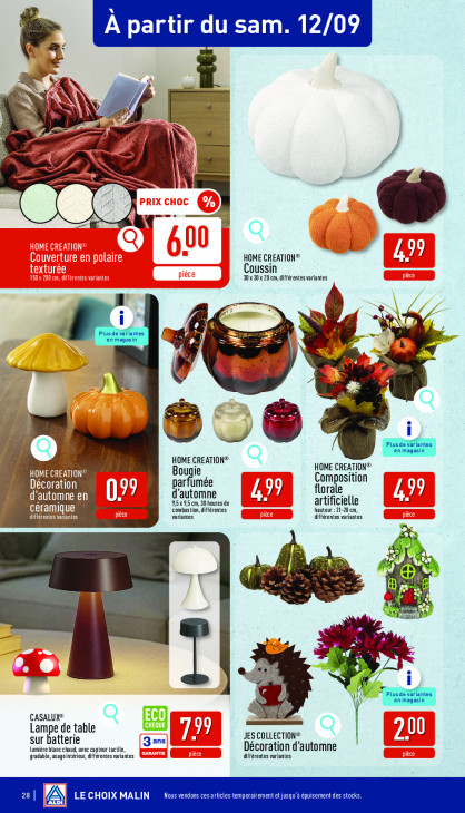 Aldi Dépliant 07.09.2026