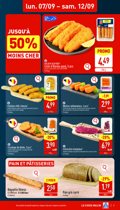 Aldi Dépliant 07.09.2026
