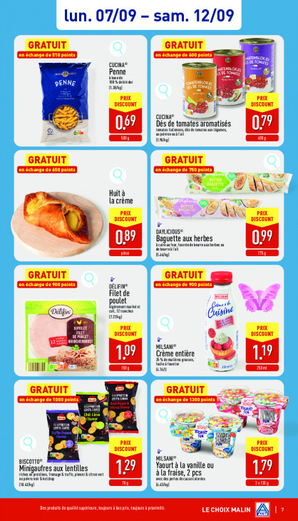 Aldi Dépliant 07.09.2026