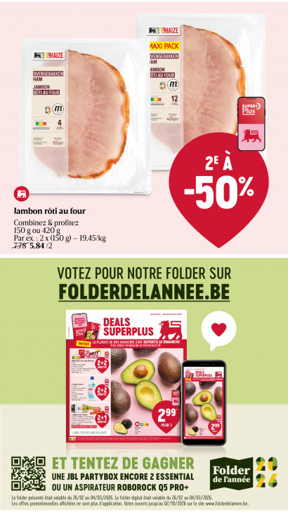 Delhaize Dépliant 03.09.2026