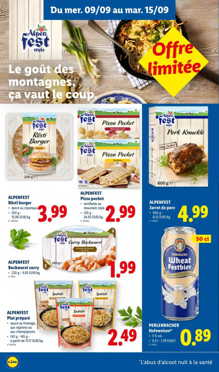Lidl Dépliant 07.09.2026