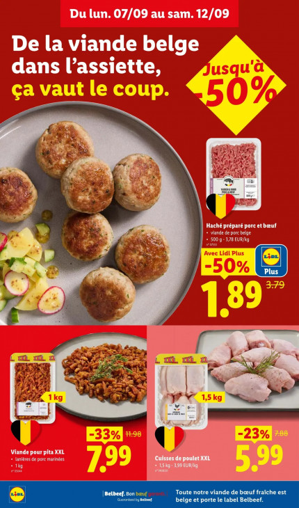 Lidl Dépliant 07.09.2026