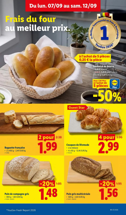 Lidl Dépliant 07.09.2026