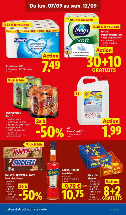 Lidl Dépliant 07.09.2026
