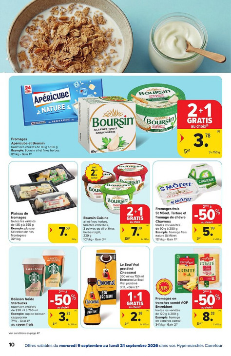 Carrefour Dépliant 09.09.2026