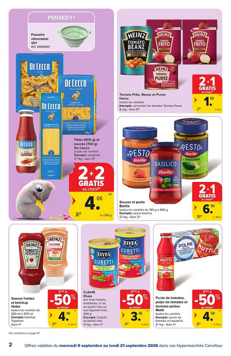 Carrefour Dépliant 09.09.2026