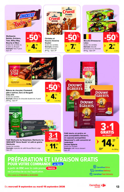 Carrefour Dépliant 09.09.2026