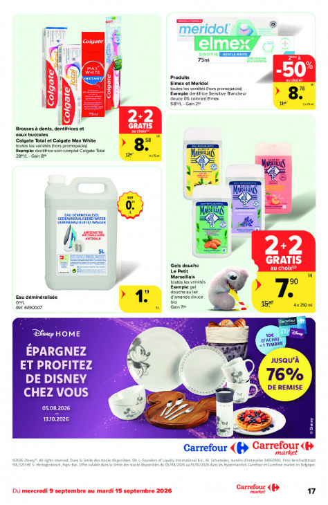 Carrefour Dépliant 09.09.2026