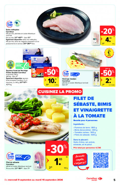 Carrefour Dépliant 09.09.2026