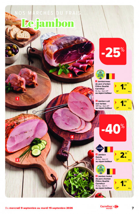 Carrefour Dépliant 09.09.2026