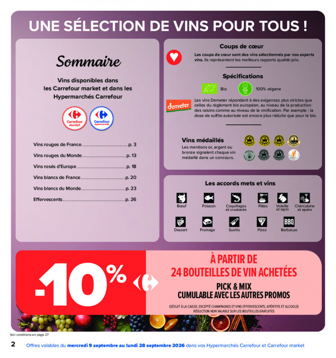 Carrefour Dépliant 09.09.2026