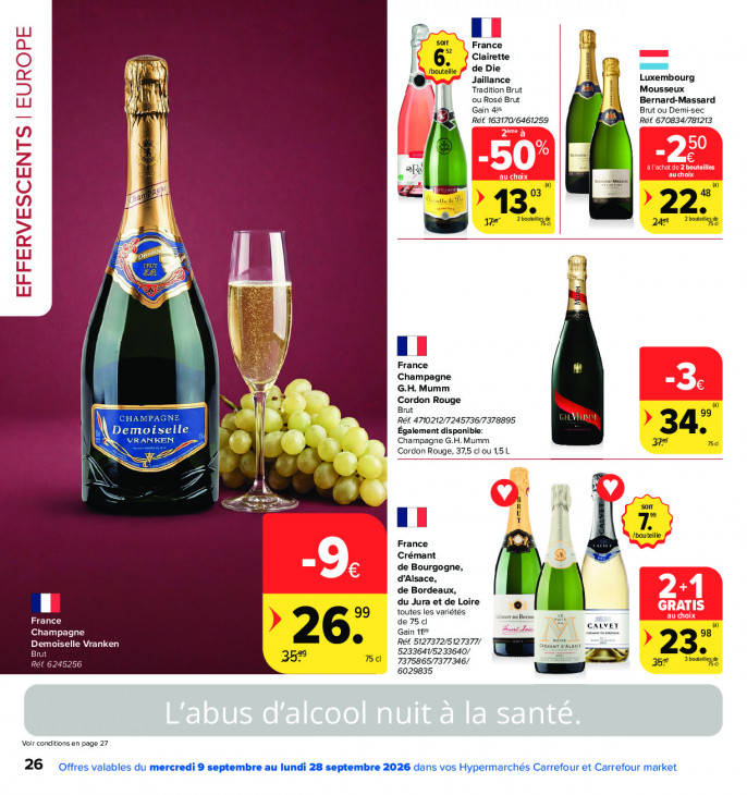 Carrefour Dépliant 09.09.2026