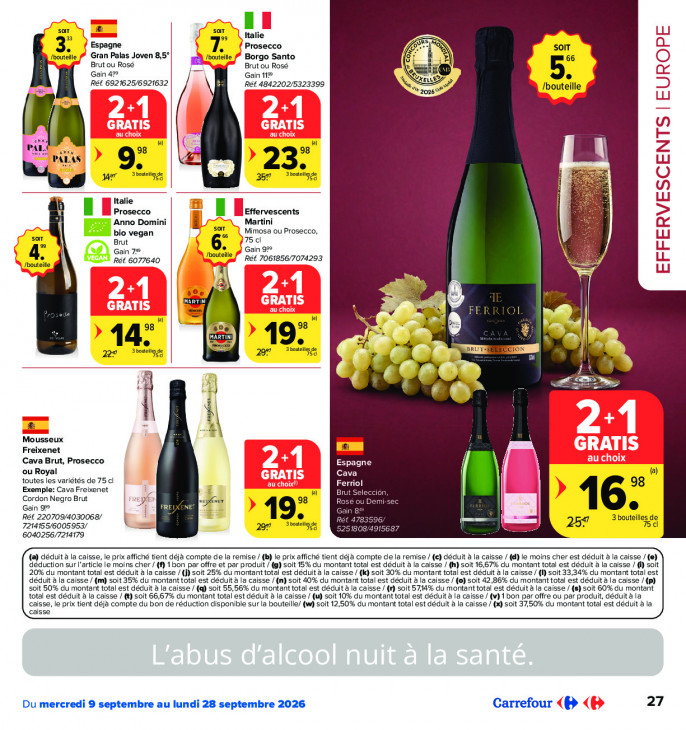 Carrefour Dépliant 09.09.2026