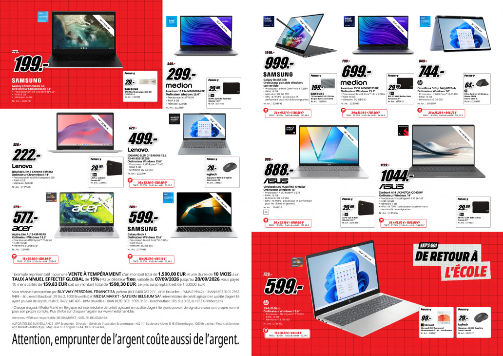 MediaMarkt Dépliant 07.09.2026