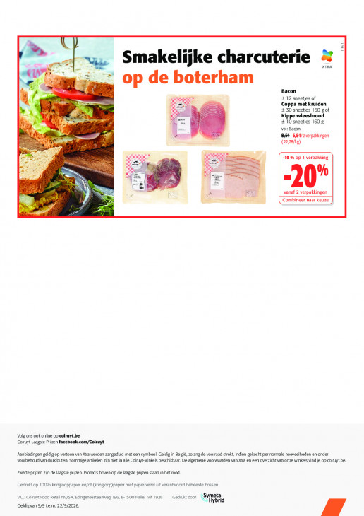 Colruyt Folder 09.09.2026