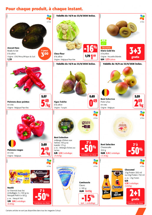 Colruyt Dépliant 09.09.2026