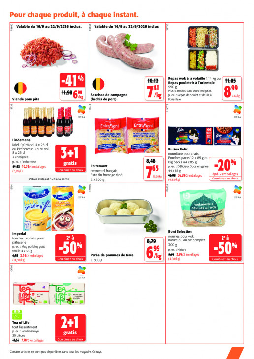 Colruyt Dépliant 09.09.2026