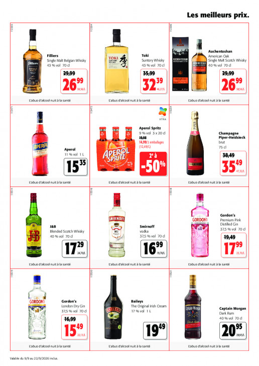 Colruyt Dépliant 09.09.2026