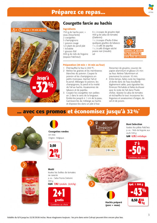 Colruyt Dépliant 09.09.2026