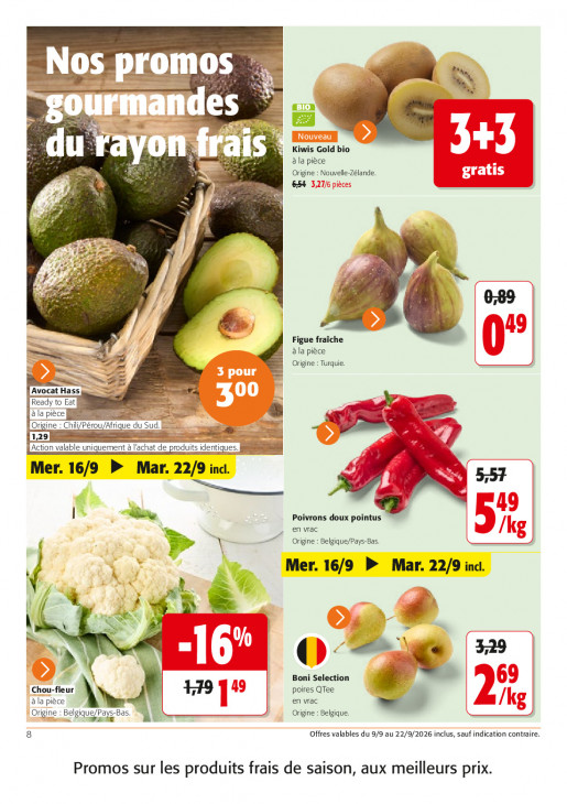 Colruyt Dépliant 09.09.2026