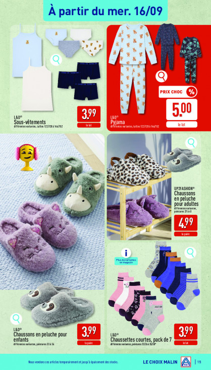 Aldi Dépliant 14.09.2026