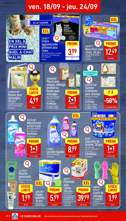 Aldi Dépliant 14.09.2026