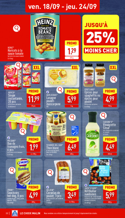 Aldi Dépliant 14.09.2026