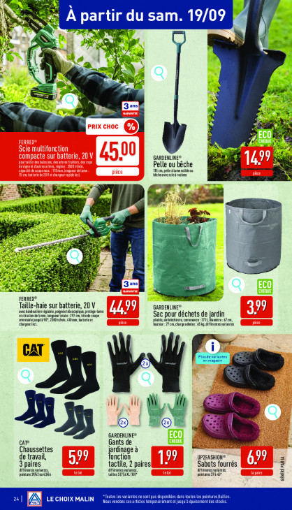 Aldi Dépliant 14.09.2026
