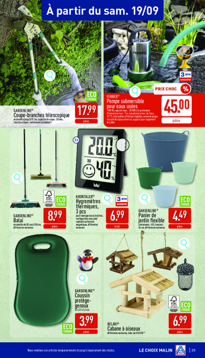 Aldi Dépliant 14.09.2026