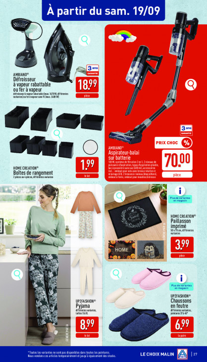 Aldi Dépliant 14.09.2026