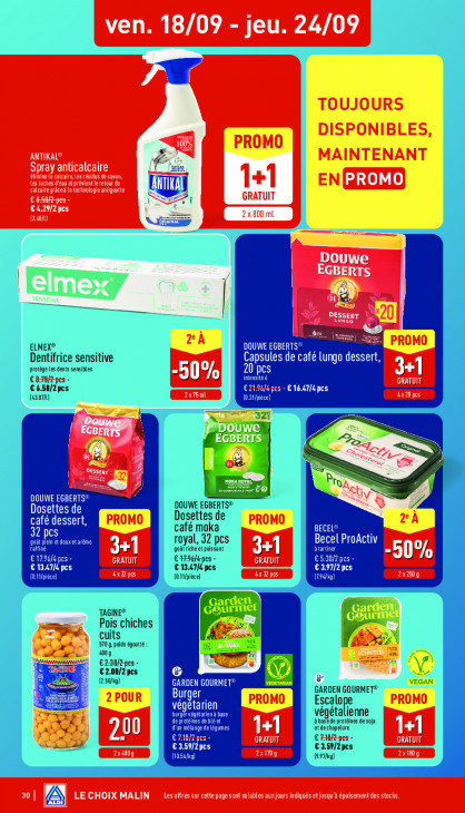Aldi Dépliant 14.09.2026