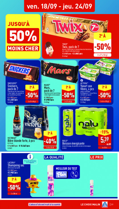 Aldi Dépliant 14.09.2026