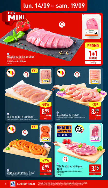 Aldi Dépliant 14.09.2026