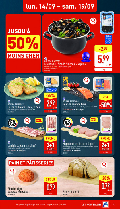 Aldi Dépliant 14.09.2026