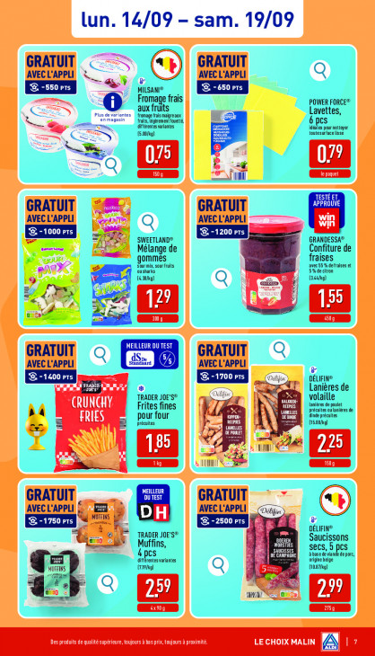 Aldi Dépliant 14.09.2026