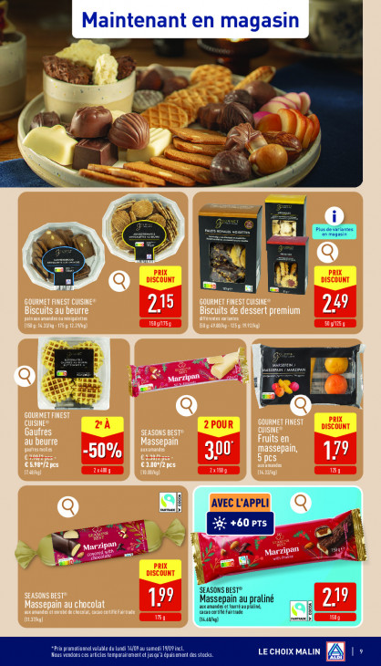 Aldi Dépliant 14.09.2026