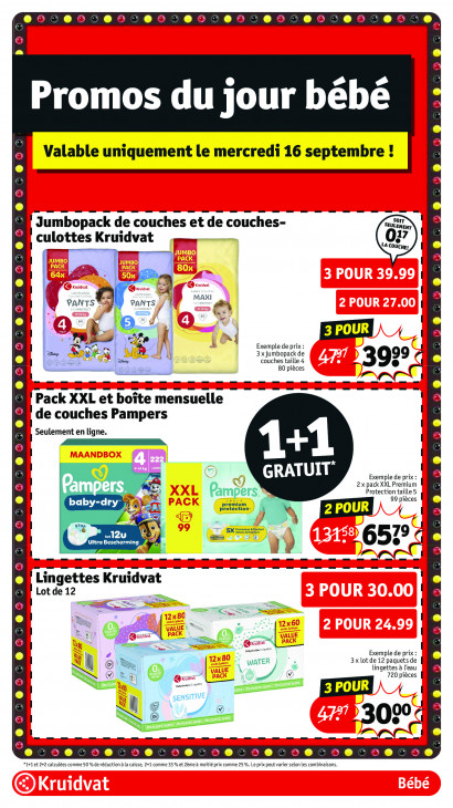 Kruidvat Dépliant 14.09.2026
