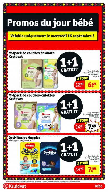 Kruidvat Dépliant 14.09.2026