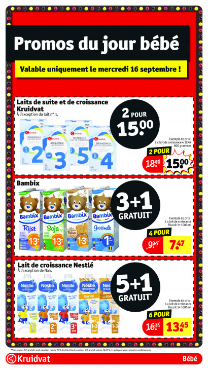 Kruidvat Dépliant 14.09.2026