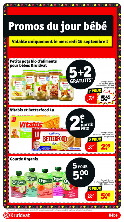 Kruidvat Dépliant 14.09.2026
