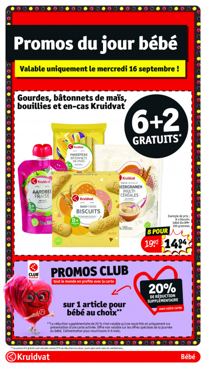 Kruidvat Dépliant 14.09.2026