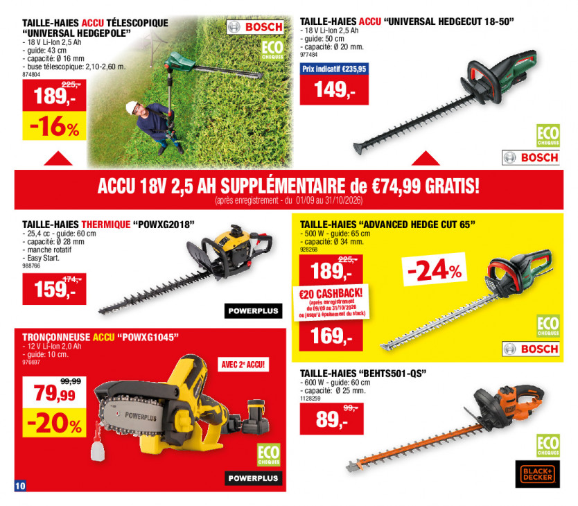 Hubo Dépliant 23.09.2026