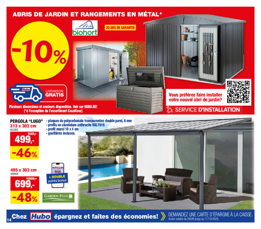 Hubo Dépliant 23.09.2026