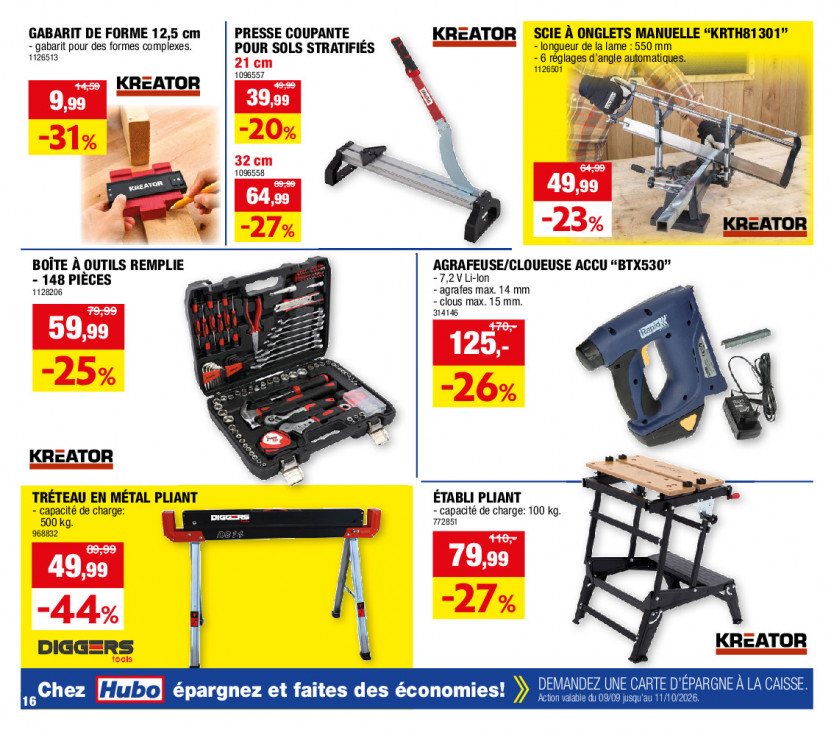 Hubo Dépliant 23.09.2026